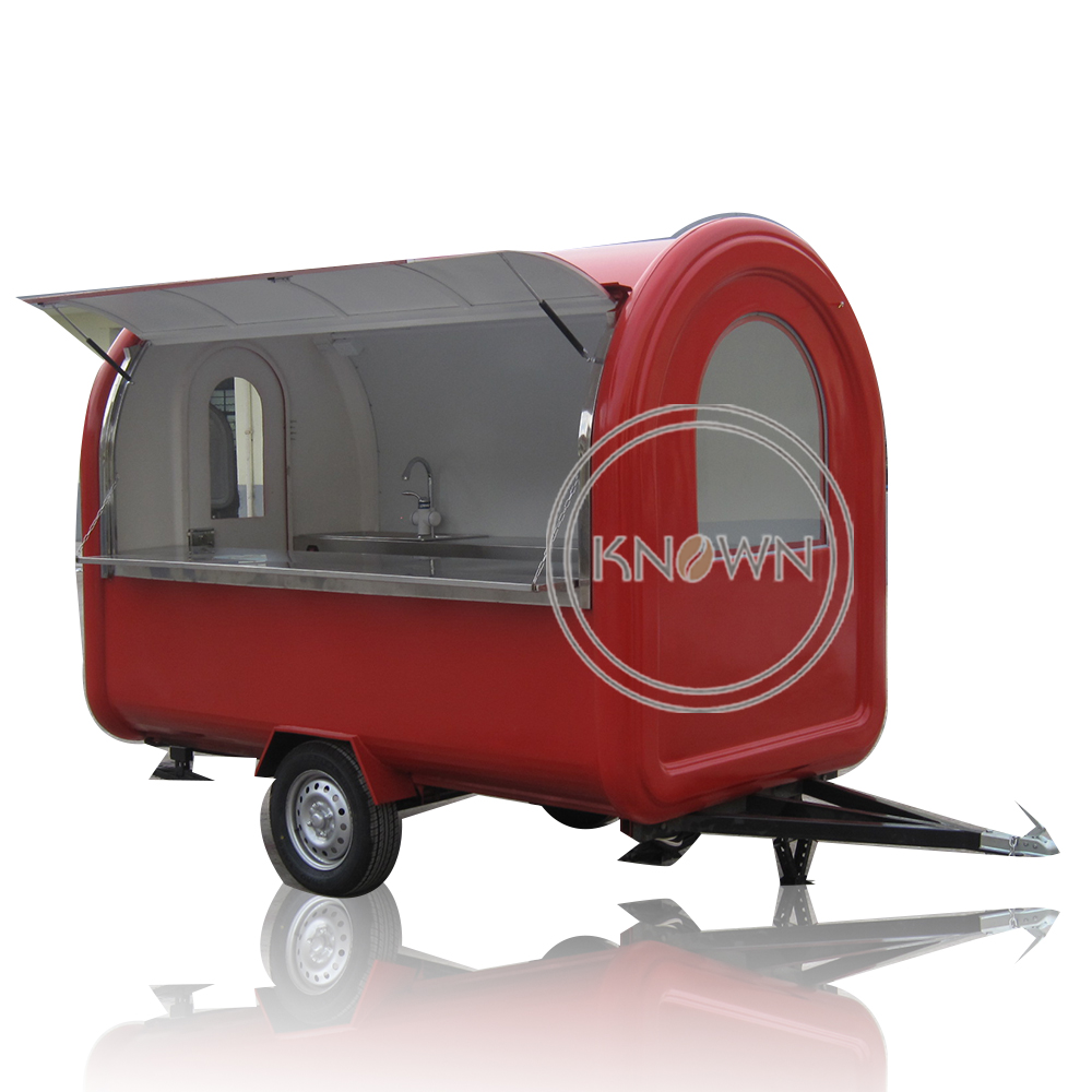 Hot Dog Vending Cart - 販売用ホットドッグ自動販売トロリー商業用OEM