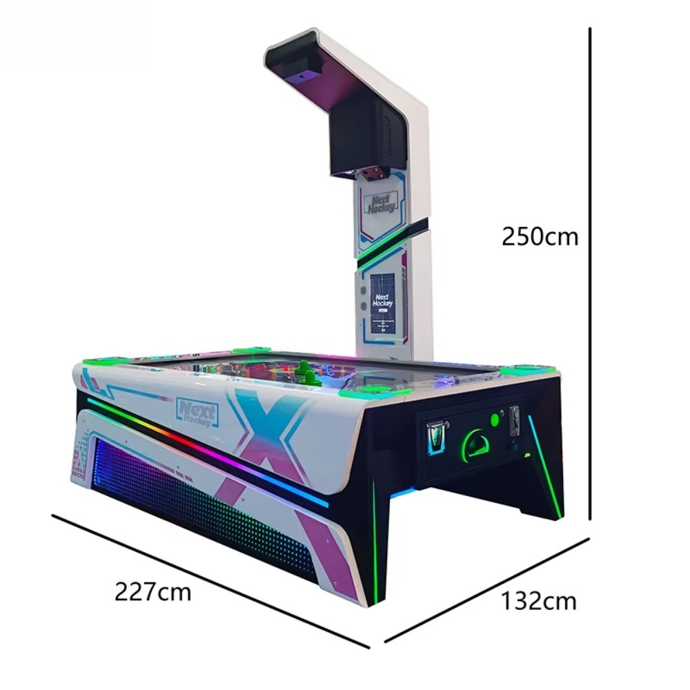 SOUREインタラクティブエアホッケーテーブル（LEDビデオ - Arcade Games & Vending Llc Photos のレビューと価格
