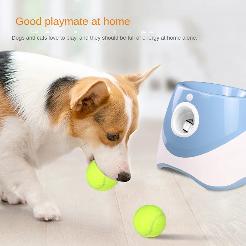 犬用テニスランチャー自動ペット犬追いかけおもちゃミニテニス投 - Pinball Machine のレビューと価格