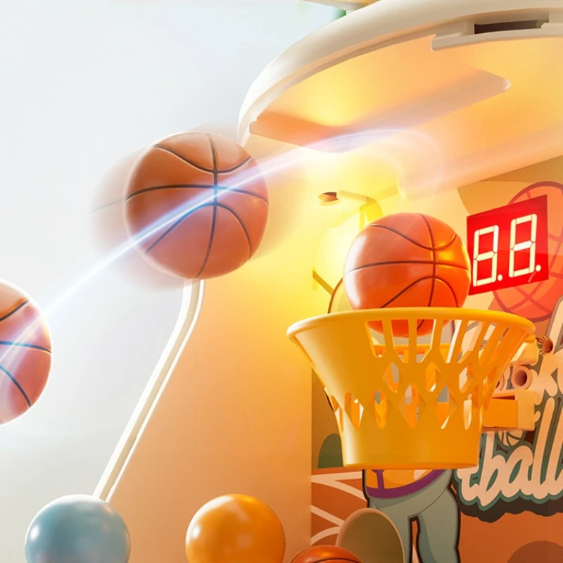子供用ボールバスケットボールマシンおもちゃコイン式プレイシュ - Pinball Machine のレビューと価格
