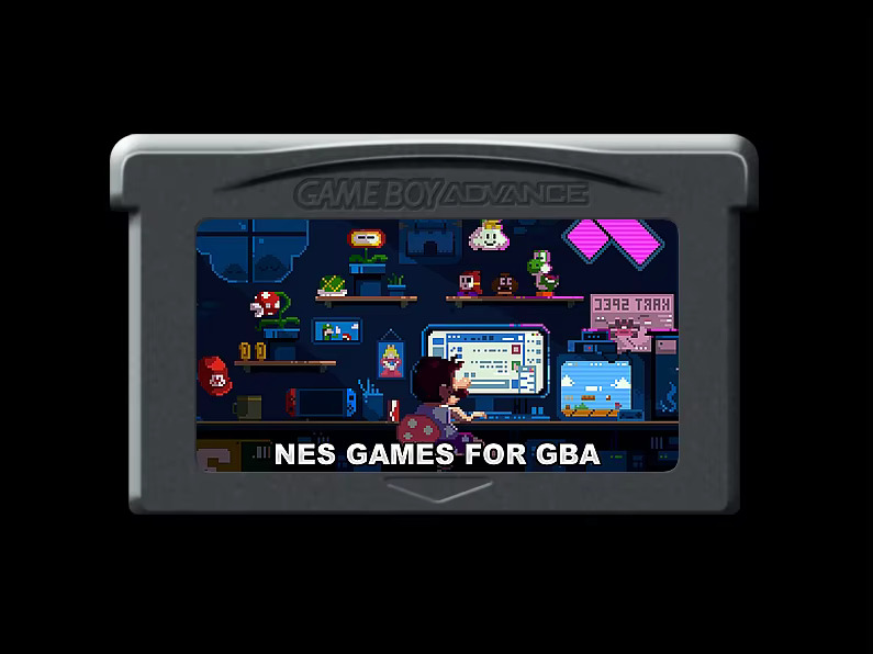 32ビットゲームカード：163個のNESゲーム（GBA対応） - Arcade Quest のレビューと価格
