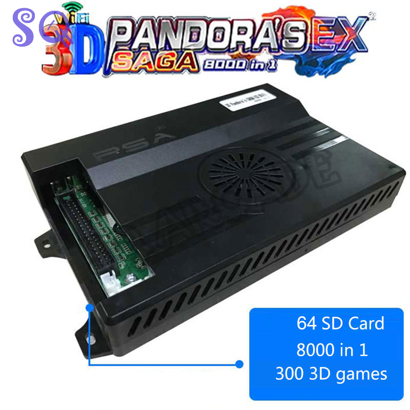 Pandora Saga Box ex2 8000 in 1 - Arcade Game Cabinet のレビューと価格