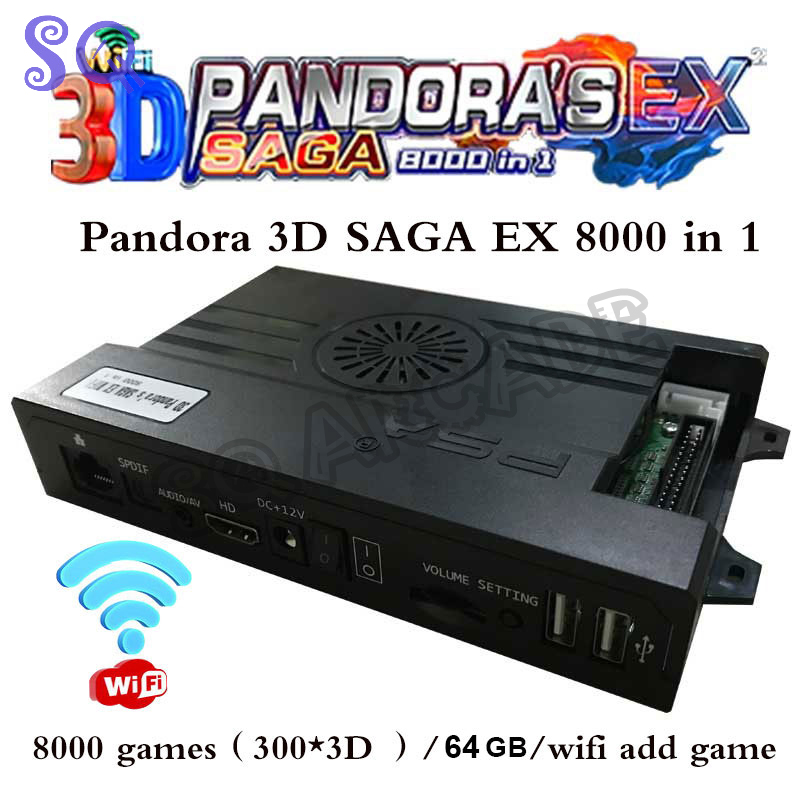 Pandora Saga Box ex2 8000 in 1 - Arcade Game Cabinet のレビューと価格