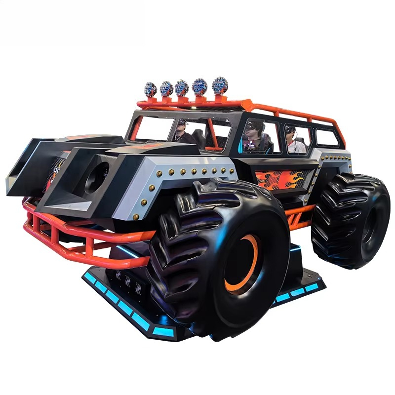 6人乗りVRレーシングシューティングシミュレーター9Dオフロ - Arcade Games & Vending Llc Photos のレビューと価格