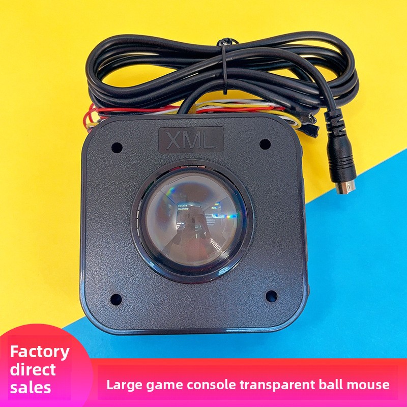 アーケードゲームアクセサリー トラックボールマウス 透明ボー - Trackball Controller Arcade のレビューと価格