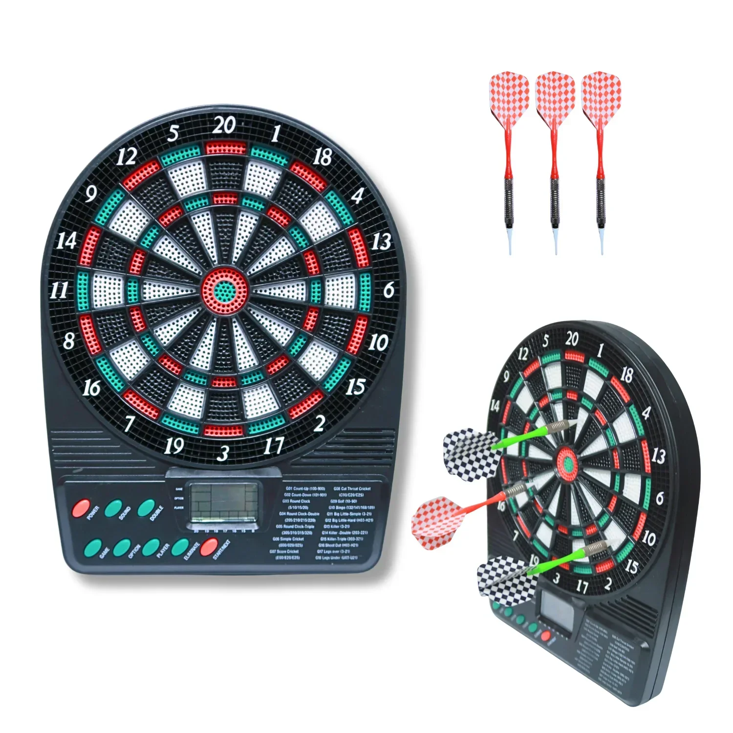 ポータブル電子ダーツボード - 壁掛け＆卓上スタンドデザイン - Electronic Dartboard Cabinet のレビューと価格