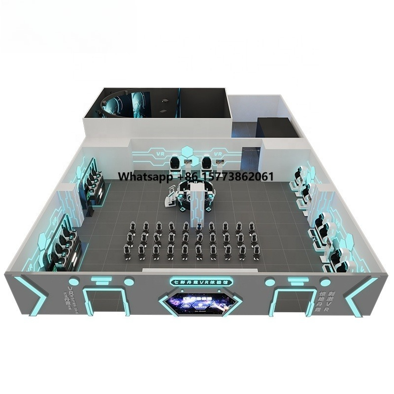 バーチャルリアリティ遊園地2027 新型VRゲーム機シミュレ - Arcade Games & Vending Llc Photos のレビューと価格