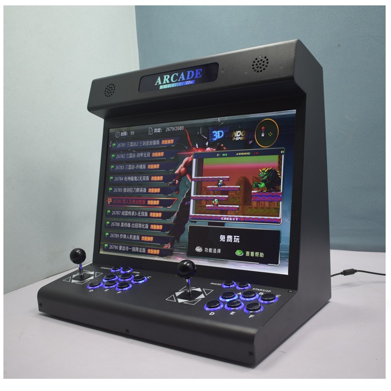 22インチ液晶アーケードバートップS812 3D H3 Pa - Trackball Controller Arcade のレビューと価格