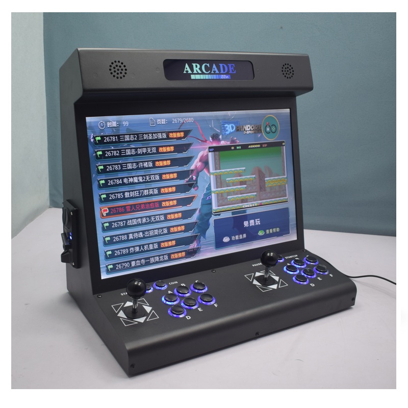 22インチ液晶アーケードバートップS812 3D H3 Pa - Trackball Controller Arcade のレビューと価格