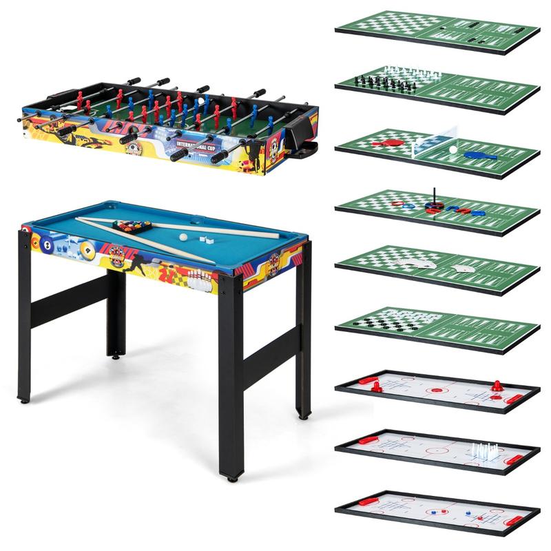 12in1コンボゲームテーブルセット（フーズボール、エアホッ - Air Hockey Table のレビューと価格